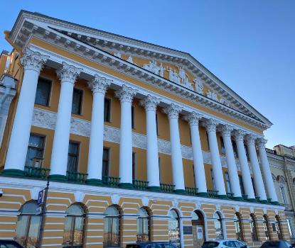 Реставрация фасада особняка Румянцева