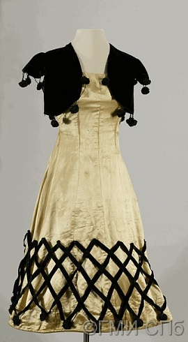 Платье с болеро из театрального гардероба  Е.М. Мунт. 1900-е  годы