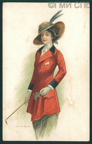 (Дама в красном жакете). 1905 - 1914 годы