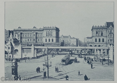 Германия. Берлин.   Галльские ворота. 1906