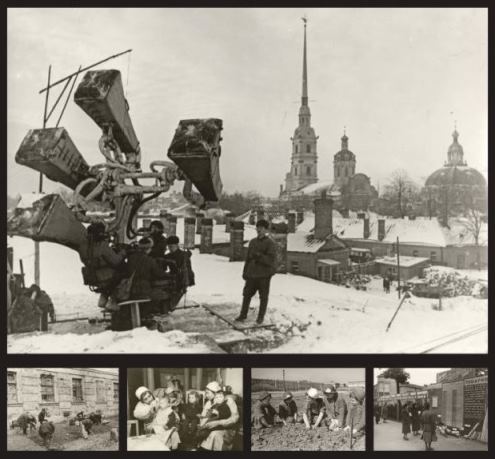 Блокада Ленинграда в фотографиях Бориса Кудоярова 