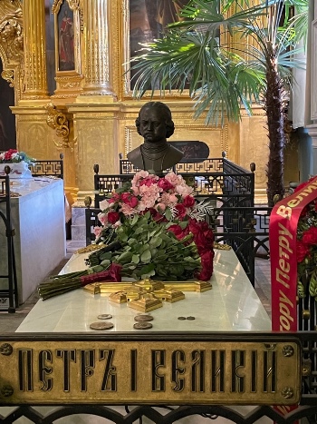 День памяти Петра Великого в Петропавловском соборе