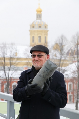Полуденный выстрел прогремел в честь 90-летия Санкт-Петербургского союза художников 