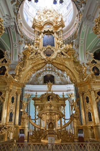 300 лет с  начала создания Иконостаса Петропавловского собора