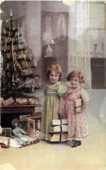 Рождественские открытки и письма семьи Александра Блока