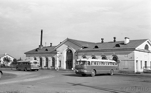Город Сланцы. Вокзал. 1967 