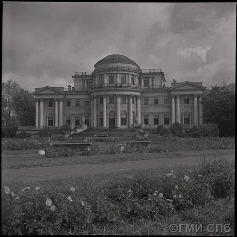 Елагин дворец. Август 1966 года