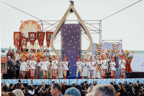 Открытие фестиваля "Опера - всем" в Петропавловской крепости
