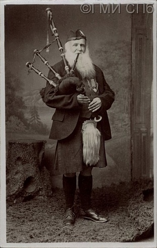 Без названия. (Шотландский волынщик). 1902 - 1917 
