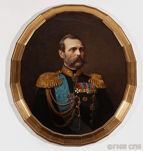 Кёлер-Вилианди И.П. Портрет императора Александра II. 1878