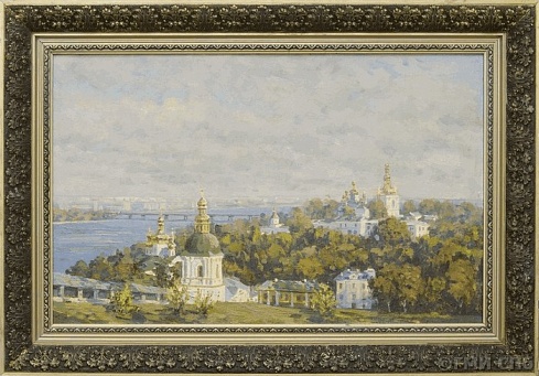 Б.А.Литовченко. Киевский пейзаж. Киево-Печерская лавра. До 2003