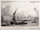 Уэстелл У. Мост Ватерлоо в Лондоне.  1826г. 