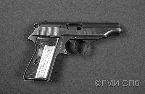 Пистолет «WALTER Mod. PP» образца 1929 г. 1930-1940-е  годы