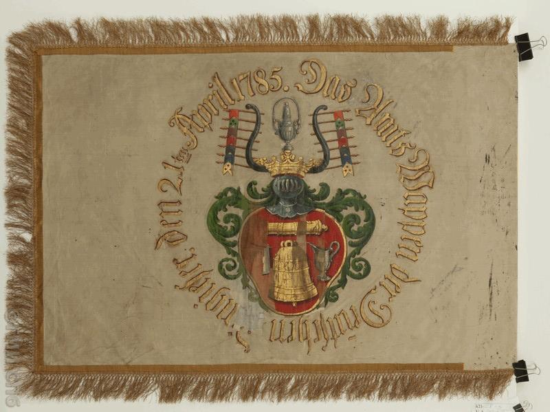 Знамя немецкого оловянного цеха. 1785