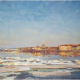 В. Гайдар. Ледоход. 1989. Холст, масло