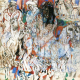 П. Н. Филонов. Волхвы. Тушь, перо, кисть. 1914. ГРМ.