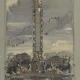 М. Тарановская. Эскиз памятника прорыву блокады Ленинграда. 1943