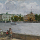 Н.Репин. Нева. 1993. Холст, масло.