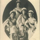 Postcards with the images of monarchs and the members of Royal families